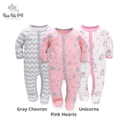 Bao Bei PH Coby Frogsuit Baby Sleepwear for 0-3, 3-6, 6-9 months 100% Cotton