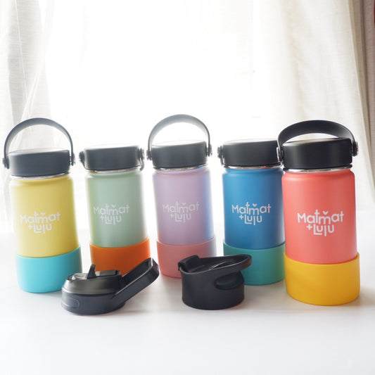 (CLEARANCE SALE! Get 2 for 999 PHP) Matmat Lulu Tutti Fruiti Double Wall Insulated Stainless Steel Tumbler