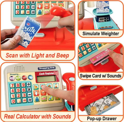 Kodomo Playhouse Cash Register Set for Kids