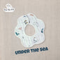 Bao Bei PH Law Petal Rotating Gauze Bib or Towel for Newborn Baby Drool Washcloth  with Liner