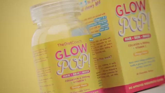 The Diet Coach Glow Pop Collagen plus Vitamin C