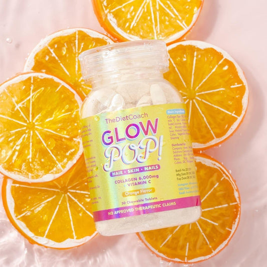 The Diet Coach Glow Pop Collagen plus Vitamin C