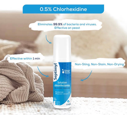 Septimyl Disinfecting Solution Non Sting