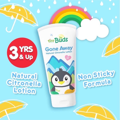 Tiny Buds Gone Away Natural Citronella Lotion