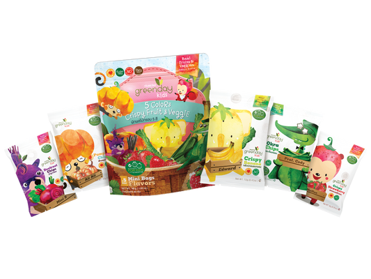 Greenday Kids 5 Crispy Fruits and Veggies
