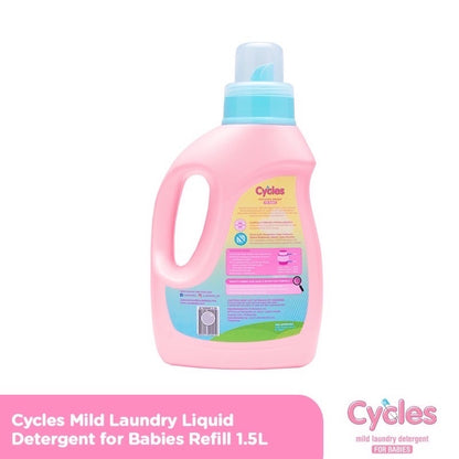 Cycles Mild Laundry Detergent 1.5 Liters