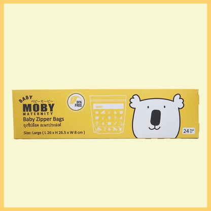 Baby Moby Zipper Bag 24pcs