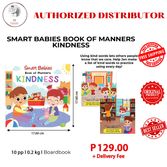 Smart Babies Book of Manners Board Book (Attitude)