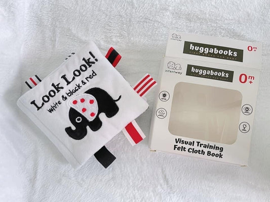 Infantway Visual Training Felt Cloth Book