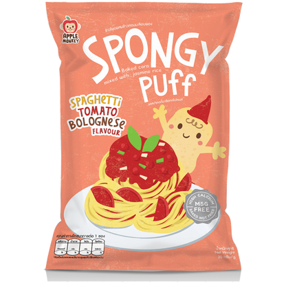 Apple Monkey Spongy Puff