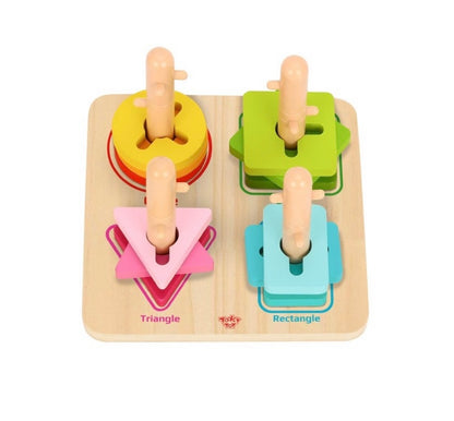 Tooky Toy Geometric Block Sorter