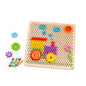 Tooky Toy Pattern Pegs Small