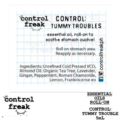Control Freak Essential Oils Control Tummy Trouble/Aches & Pains 5ml