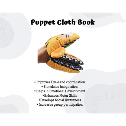 Infantway Huggabooks Tiger Puppet Cloth Book