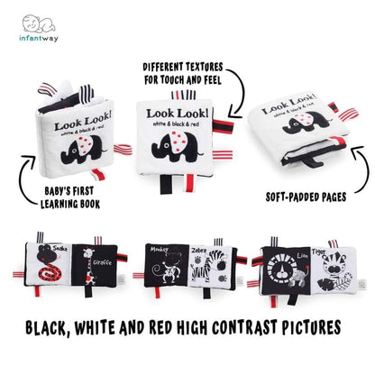 Infantway Visual Training Felt Cloth Book