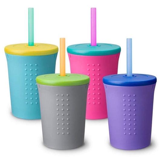 GoSili Silicone Straw Cup 12oz