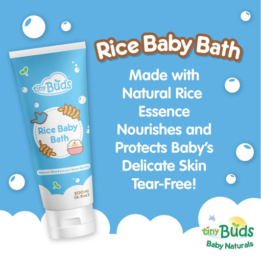 Tiny Buds Rice Baby Bath