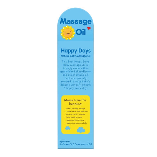 Tiny Buds Happy Days Massage Oil