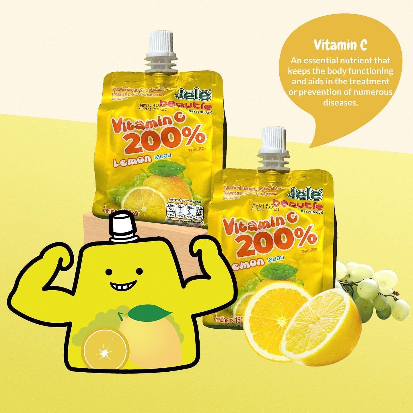 Jele Beautie Vitamin C 200% Lemon